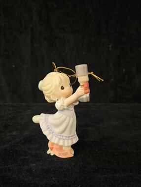 Precious Moments Blonde Girl Nutcracker Ornament 2006